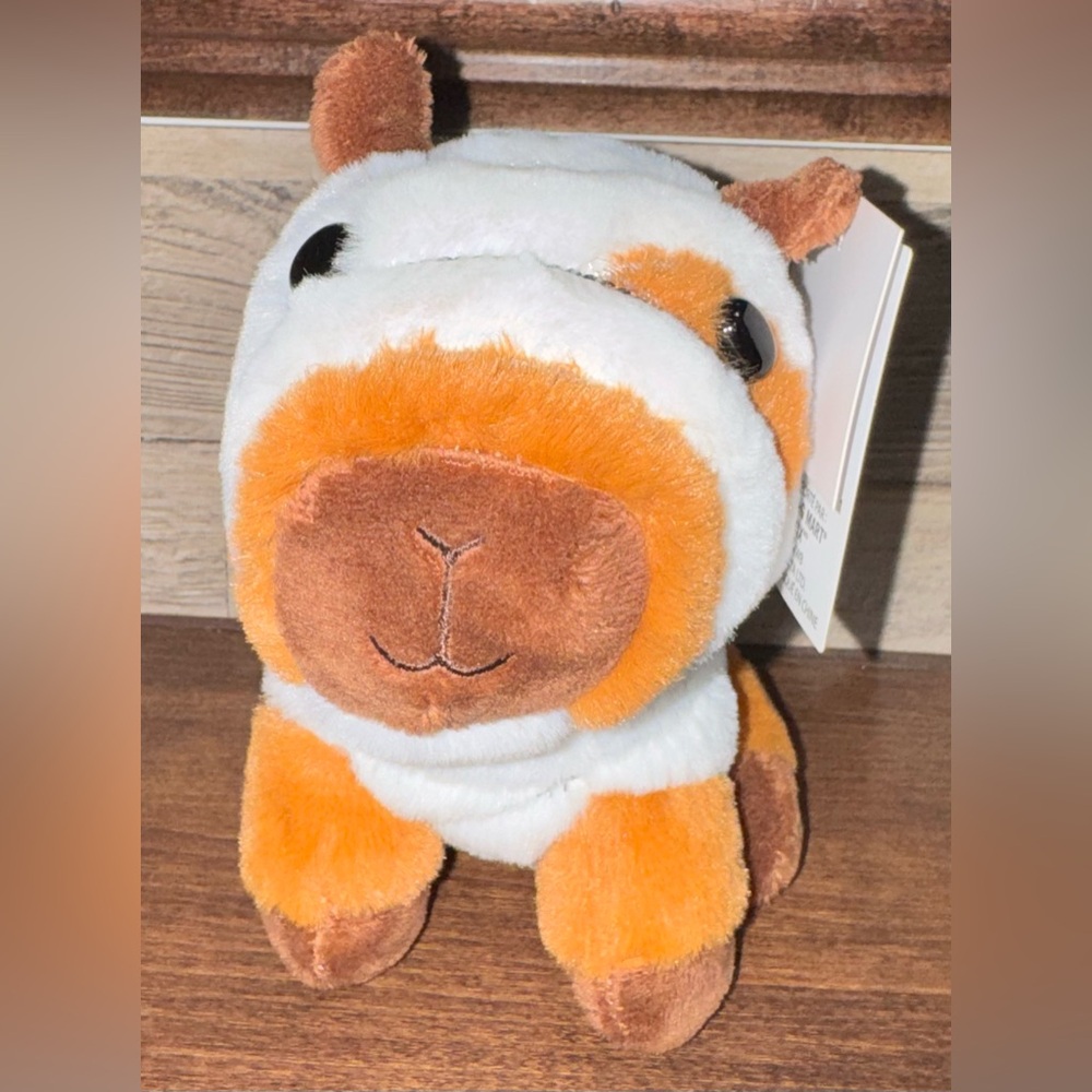 Super Cute 🥰 Capybara Mummy Plush 7” - New